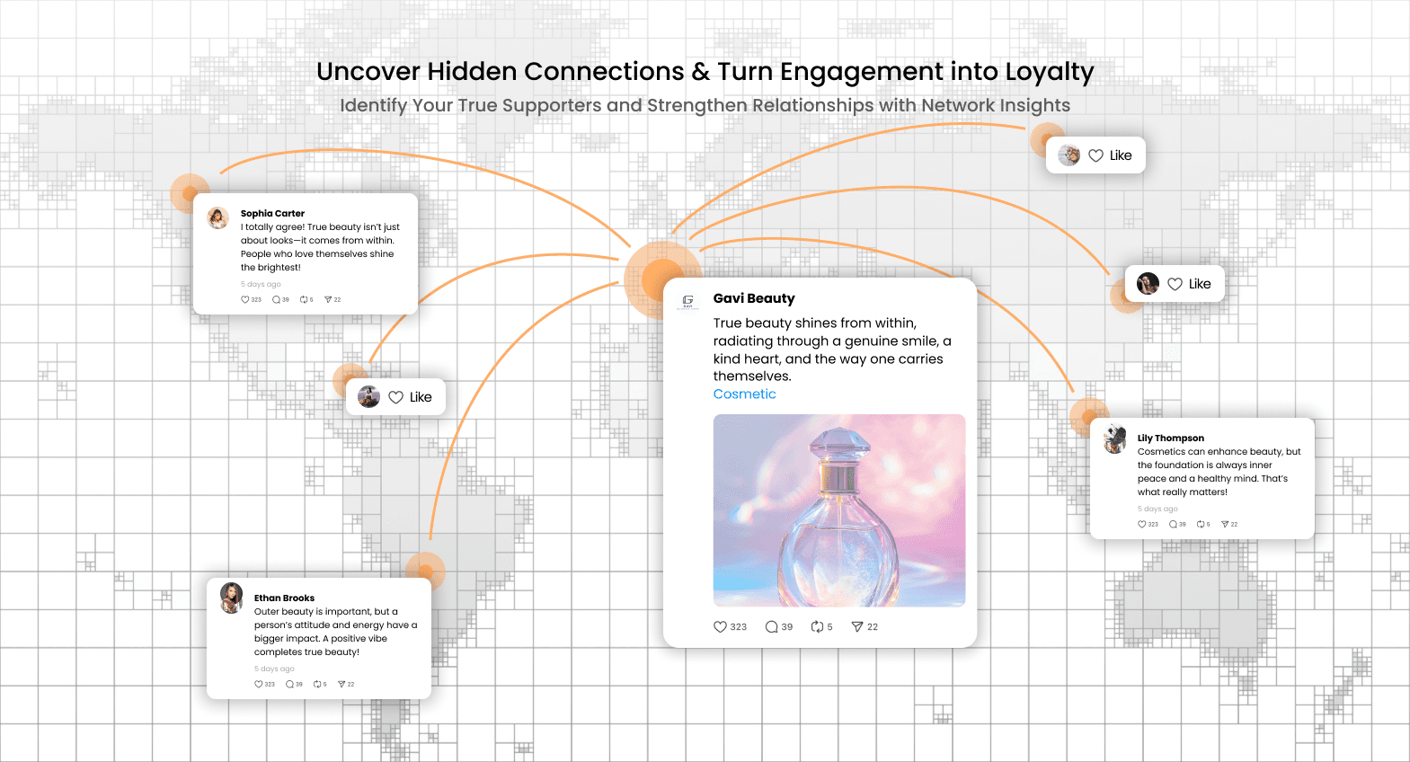 A screenshot of the network insights